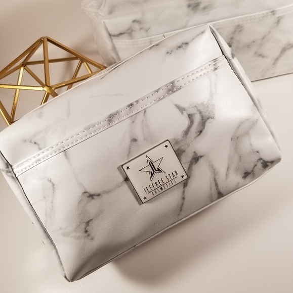 🆕️Jeffree Star, White Marble Makeup Bag - Picture 3 of 7